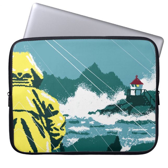 Stormwatch: Öns Storhet Laptop Fodral (Framsidan)