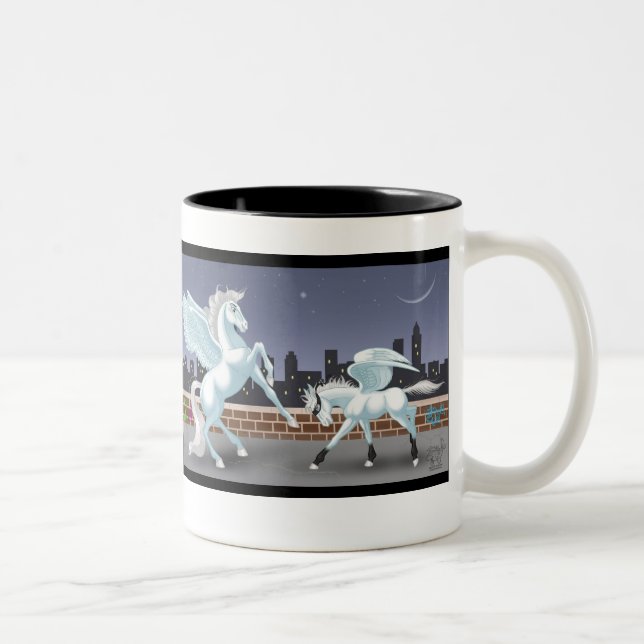 Stormwind & Thunderbolt Två-Tonad Mugg (Höger)