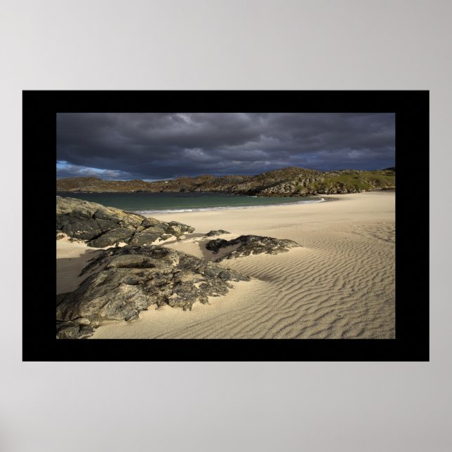 Stormy Beach Poster (Framsidan)