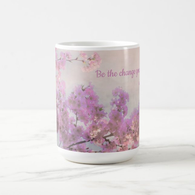 Stormy Cherry Blommar Coffee Mugg (Center)