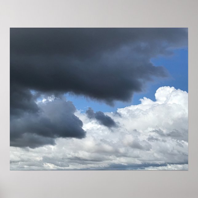 Stormy Clouds Poster (Framsidan)