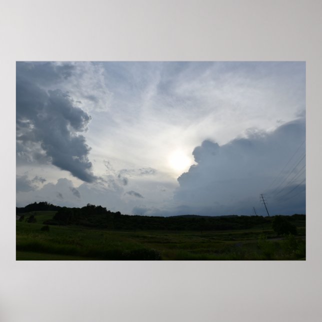 Stormy Clouds Poster (Framsidan)