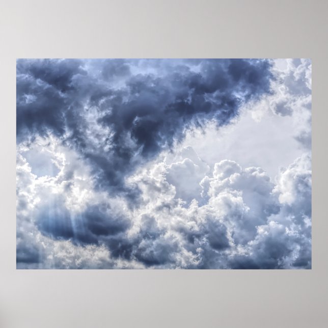 Stormy clouds poster (Framsidan)