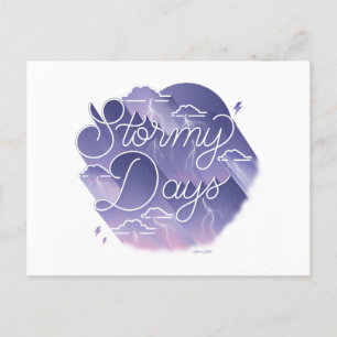 Stormy Days / Postcard Helg Vykort