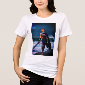 Stormy Elegance Girl och Vågar T Shirt