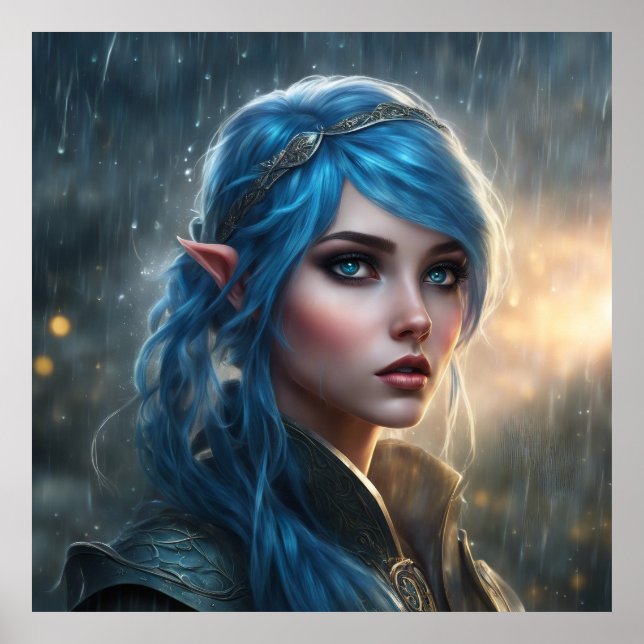 Stormy Elf Poster (Framsidan)