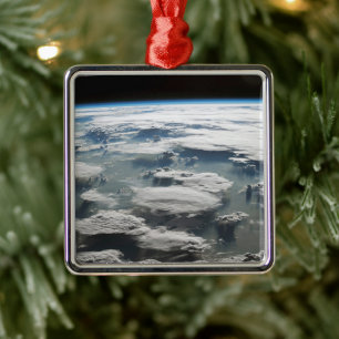 Stormy Himlar ovanför Amazonas Julgransprydnad Metall