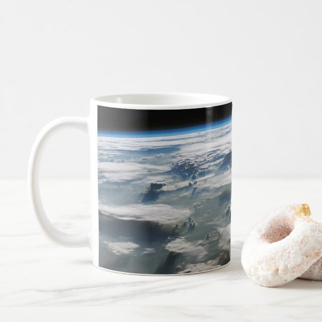 Stormy Himlar ovanför Amazonas Kaffemugg (Med munk)