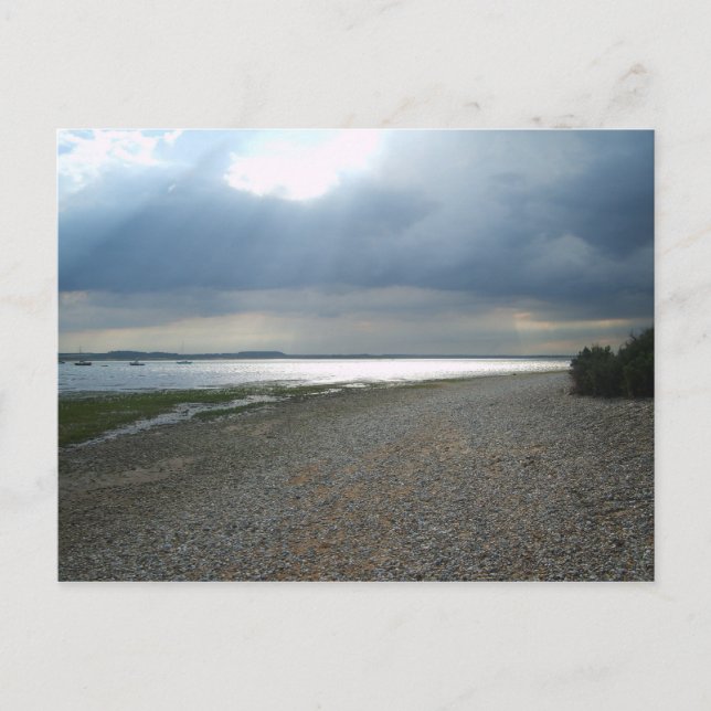 Stormy Himlar & Sultry Sea Vykort (Framsida)