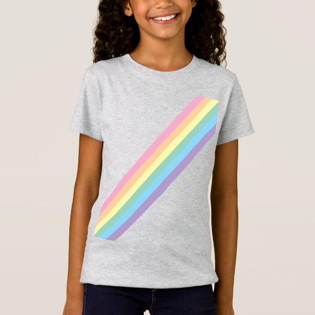 Stormy Himmel & Rainbow Child's T-Shirt (Framsida)