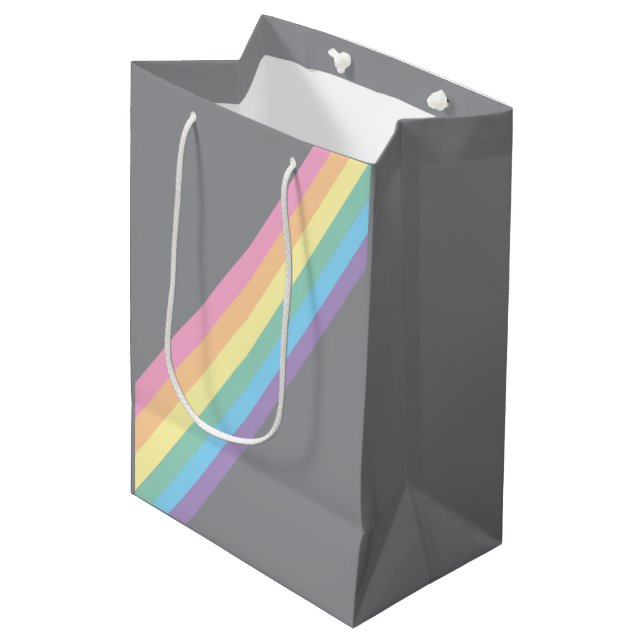 Stormy Himmel & Rainbow Gift Bag (Framsidan Vinklad)