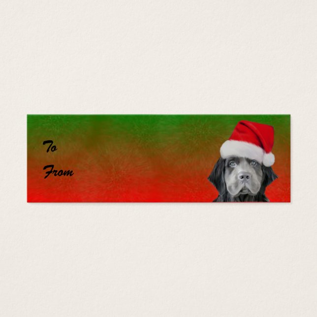 Stormy Juletiketters Litet Visitkort (Framsidan)