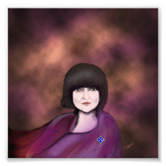 Stormy lassy fototryck