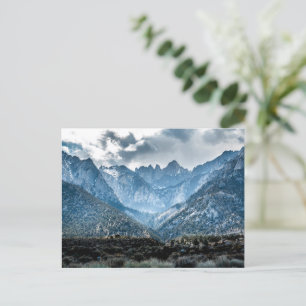 Stormy Mt Whitney från Alabama Backe Vykort