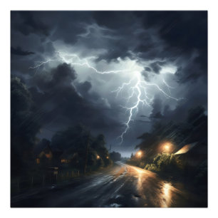 Stormy Night Fototryck