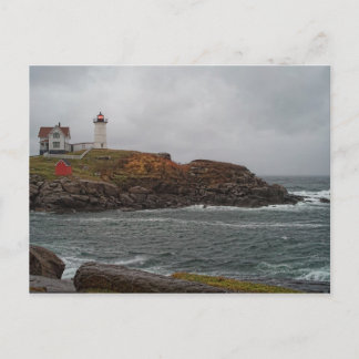 Stormy Nubble Postcard Vykort