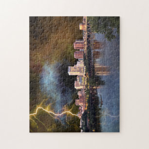 Stormy Richmond Skyline Pussel