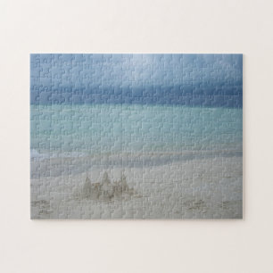 Stormy Sandcastle Beach Ligcape Photo Pussel