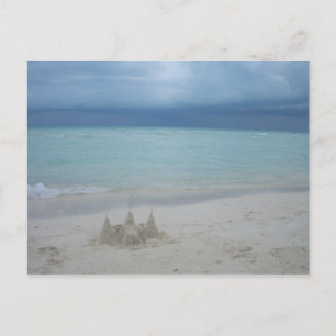 Stormy Sandcastle Beach Ligcape Photo Vykort