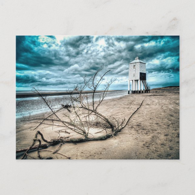 Stormy sea vykort (Framsida)