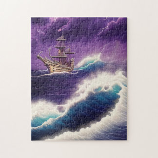 Stormy Seas Äventyr Puzzle - 252 Delar Pussel