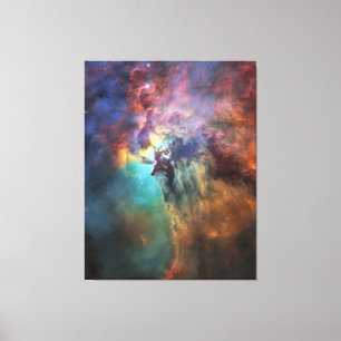 Stormy Seas of Lagoon Nebula in Sagittarius Canvastryck