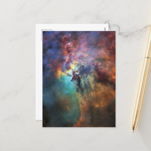 Stormy Seas of Lagoon Nebula in Sagittarius Helg Vykort