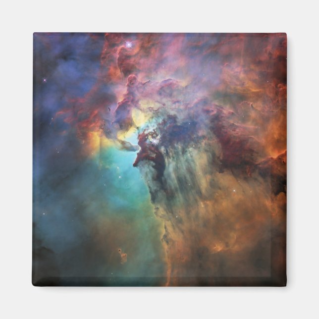 Stormy Seas of Lagoon Nebula in Sagittarius Magnet (Framsidan)