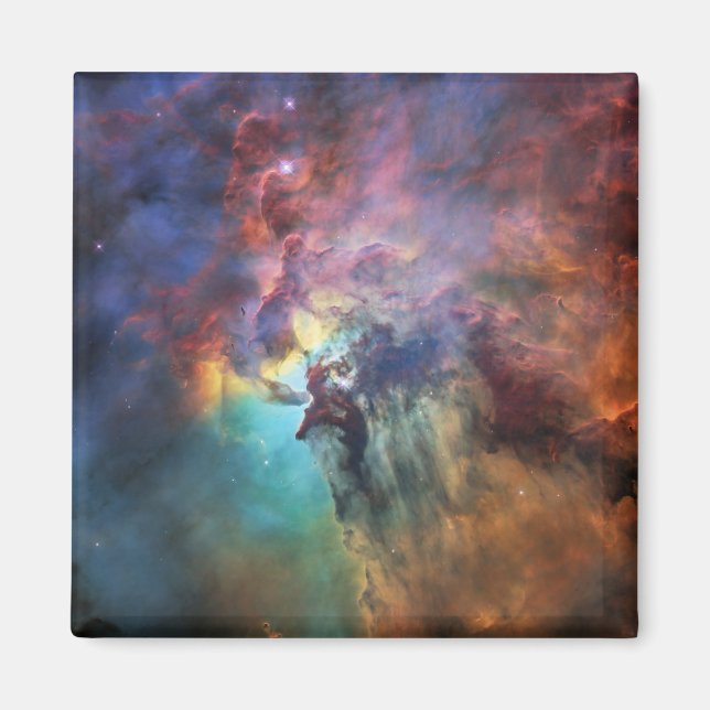 Stormy Seas of Lagoon Nebula in Sagittarius Magnet (Framsidan)