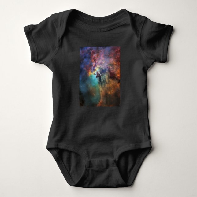 Stormy Seas of Lagoon Nebula in Sagittarius T Shirt (Framsida)