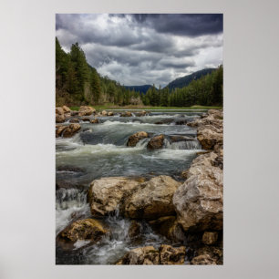 Stormy Spearfish Bäck Poster