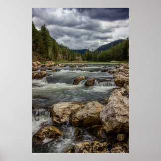 Stormy Spearfish Bäck Poster