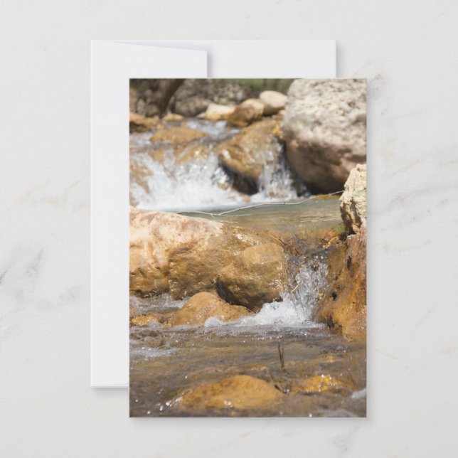 Stormy stream i vår (Framsida)