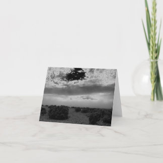 Stormy Sunrise i New mexico Notecard Kort