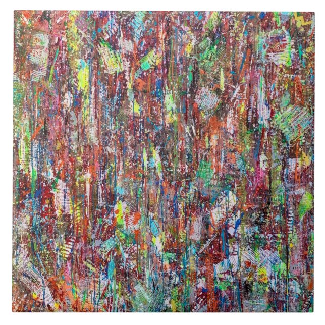 Stormy Weather 6 x 6 Ceramic Tile Kakelplatta (Framsidan)