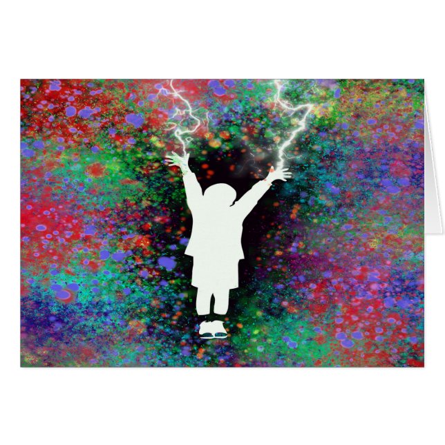 Stormy Weather Hälsningskort (Framsidan Horizontal)