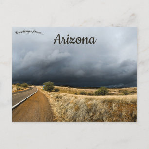 Stormy Weather i Arivaca Arizona Vykort