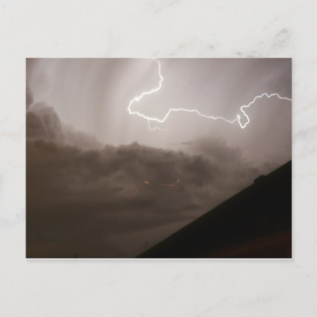 Stormy Weather i Texas Vykort (Framsida)