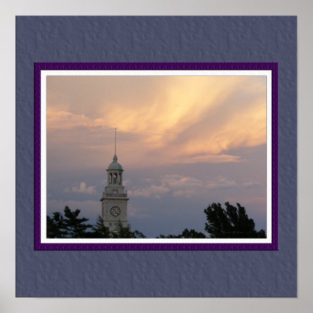 Stormy Weather Poster med Faux Mating (Framsidan)