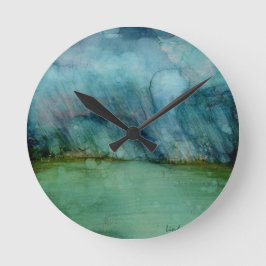 Stormy Weather Rund Klocka