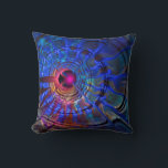 Störningsfunktion Lumbalfyllning Kudde<br><div class="desc">En bild med flera färger (rosa,  blått,  lila),  sci-fi-rektalbild på en startfältsbakgrund. En störning i rymden. Skölden upp! Anpassa genom att lägga till en egen text på baksidan.</div>