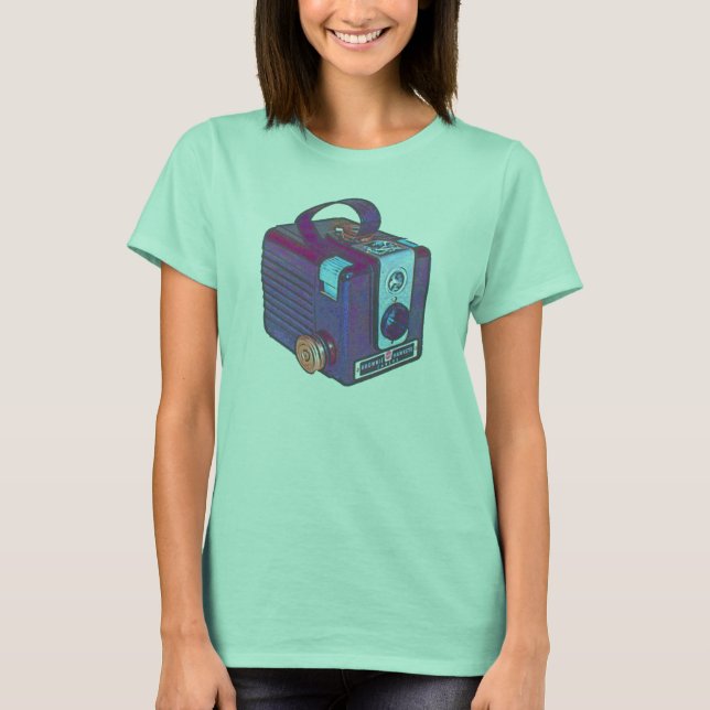 storögd kamera tee shirt (Framsida)