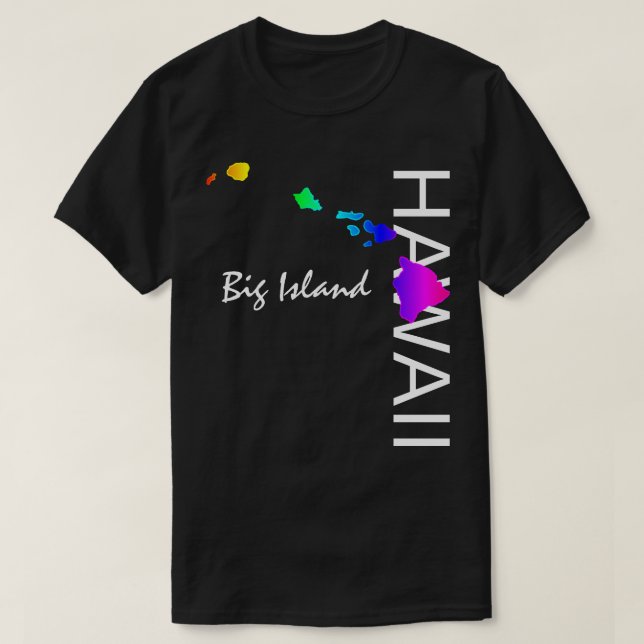 STORÖN - HAWAII ÖARNA NEON RAINBOW T SHIRT (Design framsida)