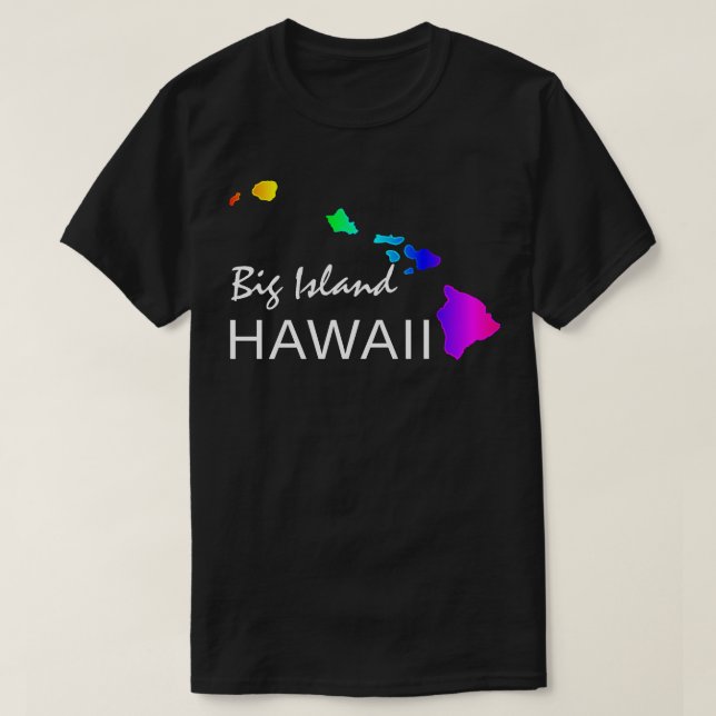 STORÖN - HAWAII ÖARNA NEON RAINBOW T SHIRT (Design framsida)
