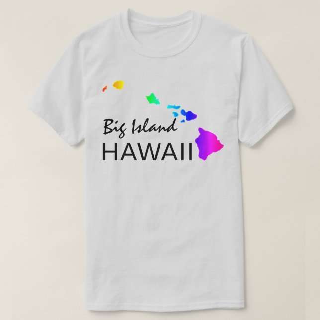 STORÖN - HAWAII ÖARNA NEON RAINBOW T SHIRT (Design framsida)