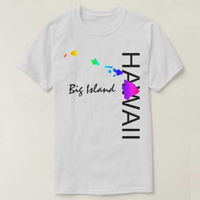 STORÖN - HAWAII ÖARNA NEON RAINBOW T SHIRT (Design framsida)