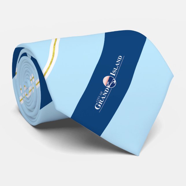 Storön (Nebraska) flagga Neck Tie Slips (Rullad)