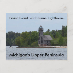 Storön Öster Channel Lighthouse Vykort