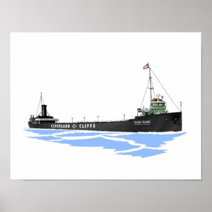 Storön Underbara Sjöar Poster