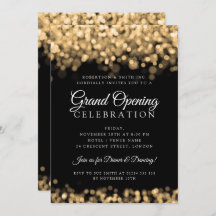 Storöppning av Guld Shimming Ljus 